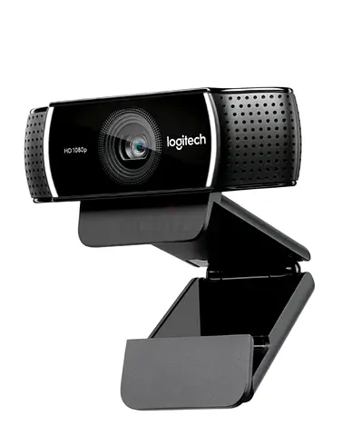C922 Pro Stream Webcam, HD 1080p/30fps or HD 720p/60fps Hyperfast Streaming, Stereo Audio, HD Light