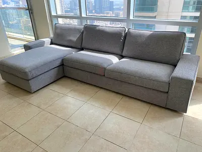 Almost brand new Condition IKEA KIVIK L SHAPE SOFA