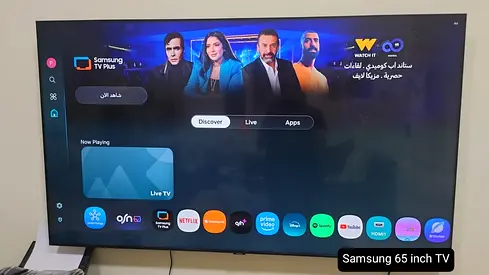 Urgent -Moving out sale ..Samsung 65 inch crystal UHD 4k smart tv