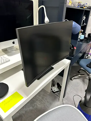 HP X24c 23.6" FHD Gaming Monitor — 144Hz, Like new