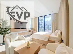 High End Furnished Studio | Garden & Pool View | First occupancy