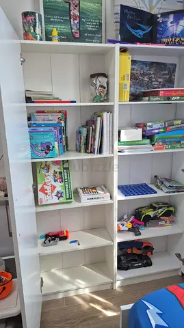 Ikea book case converted cupboard