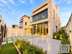 A luxurious, modern, smart-design villa featuring two floors, a rooftop, and a garden. Located direc