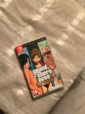 Gta trilogy for nintendo switch 1 and 2 fully new packed