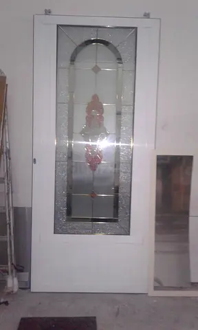 Glass door