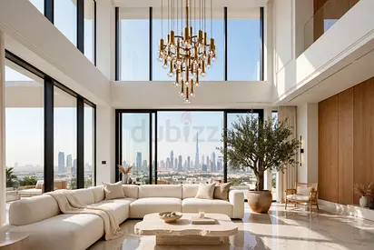 Quivara Double-Height Villa Living Room, Luxury Renovation – Zenith