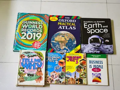 Guinness World Records, Atlas, Earth & Space and the other books free