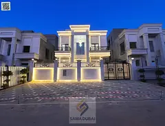 Classic Villa with a Luxurious Stone Facade in Al Helio 1, Ajman | Prime Location | Registration Fee