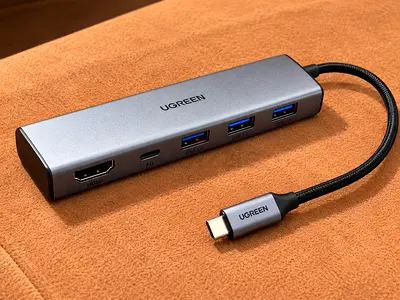 UGREEN USB-C Hub with HDMI, 3x USB-A and USB-C PD - Good Condition