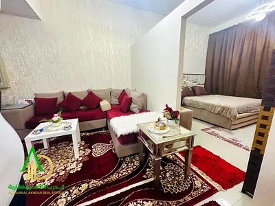 استديو مفروش بإيجار شامل كل الفواتير مفروش فرش جديد