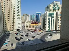 One bedroom apartment in Al Majaz 2 with master bedroom two bathrooms and parking included for AED 3