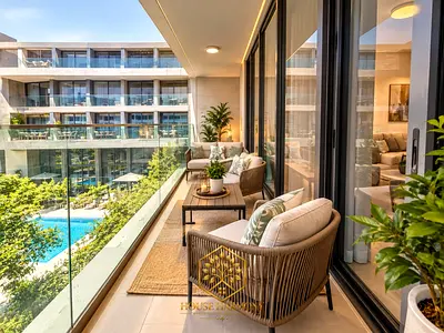 🏡 Fully Furnished 2-Bedroom Apartment for Monthly Rent | Stunning Pool View