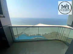 3 Bedroom Apartment for Annual Rent in Al Rumailah Ajman Corniche with Sea View 3 Balconies Maid Roo