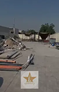 For Rent in Al Sajaa, Sharjah – Yard with Office on Asphalt Road | 12,000 Sq. Ft.