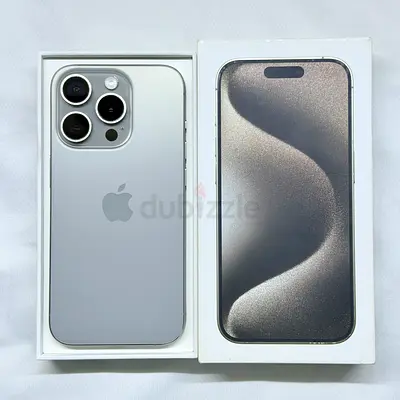 I Phone 15 Pro 128Gb TDRA Natural Titanium