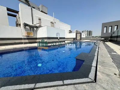 Parking, Gym & Pool | Built-in Wardrobes | Panoramic View | Brand-New Tower | 6 Cheques | Near Shamsin Bakery | Studio with Open American Kitchen