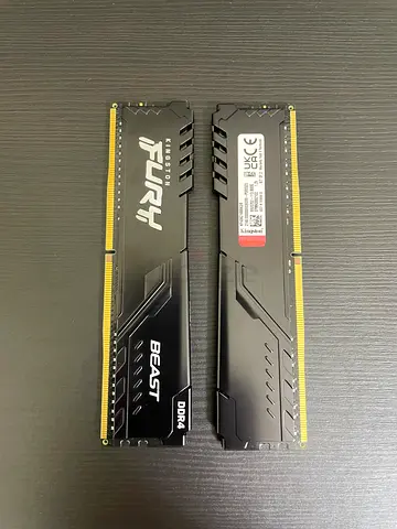 Kingston Fury Beast RAM – (2x4GB) 8GB DDR4 Kit