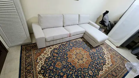 IKEA Kivik L Shape Sofa Beige Color