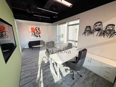 Fully Fitted Office for Rent in Al Manhal | 290SQMT| Commercial Tower | 3,122 Sq Ft