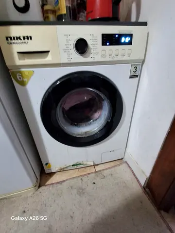 Nikai front load washing machine 6kg - good working condition