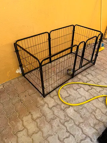Used metal pet playpen - 61x48x112 cm, good condition