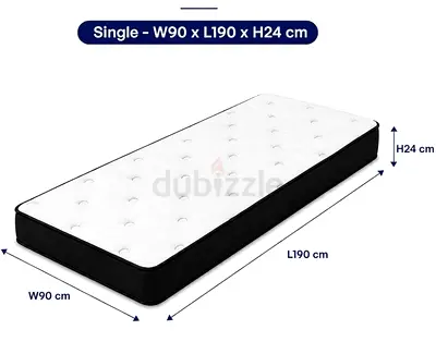 Mattress 90-190 (24 cm)