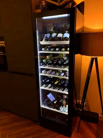 Vestfrost Wine Cooler 197 Bottles WFG185BLK