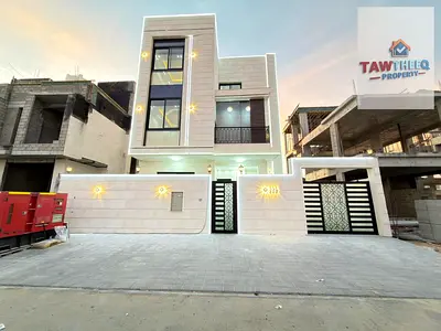 Exclusive: Brand-new, first-occupancy villa in a prime Al Zahia location, featuring a private swimm