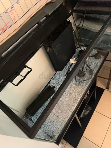 80cm Fish Tank Aquarium with Stand and Filter - Good Condition