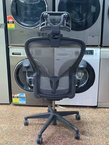 Remastered Version Herman Miller Aeron Office Chair With Headrest Size C