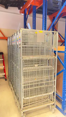 🔥 SLIGHTLY USED PALLETOWER ROLL CAGE – GREAT CONDITION!