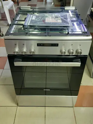Siemens Brand Top Gas Oven Electric Cooker 4 Burner Latest New Model Oven With Fan  Same Like New Co