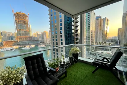 Marina View | Furnished | Vacant | High Floor