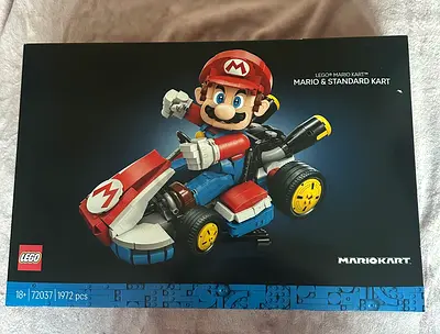 LEGO 72037 Super Mario Mario & Standard Kart set 1972 pcs (sealed/new)