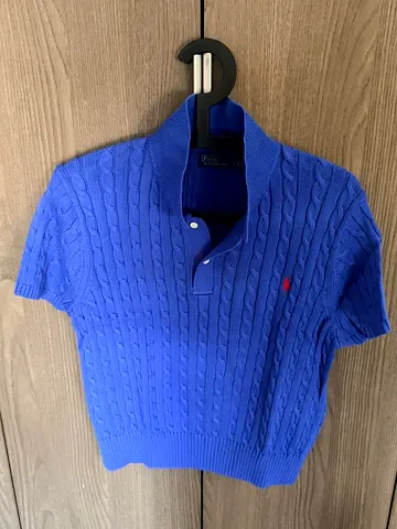 RL blouse in royal blue