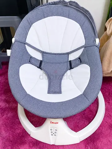 Zenito Baby Electric swing and Rocker/Bouncer Seat - Grey, Good Condition