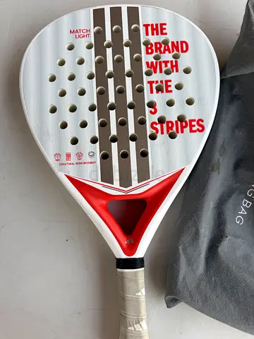 Used Adidas Match Light Padel Racket - Good Condition