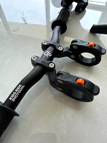 Child bike seat. KIDS RIDE SHUTGUN PRO