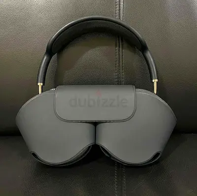 Pre-owned over-ear wireless headphones with protective case