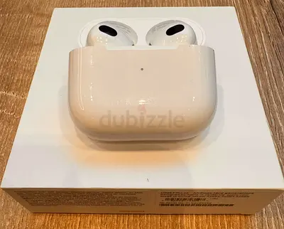 Apple AirPods 3rd Generation with Case,Charging Cable & Box