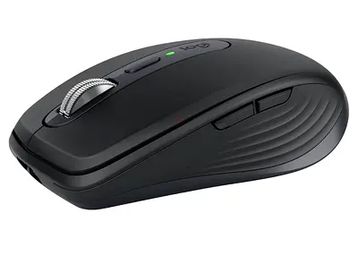 Logitech MX Anywhere 3S Wireless Mouse – 8K DPI Glass Tracking, Quiet Clicks, USB-C
