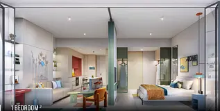 Spacious 1BR | Corner Unit | Canal View |