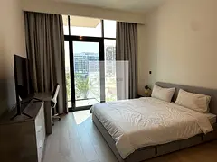 Furnished Studio | Azizi Riviera 23 | Balcony & Pool View