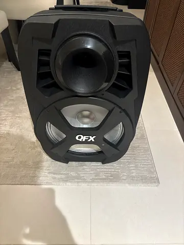 QFX Portable Party Speaker - 10" Woofer, Powerful Bass