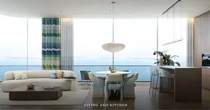 First row Marina / close the beach and Mall / branded apartment