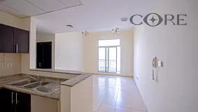 Unfurnished 1br with Balcony | No commission| Mazaya 24