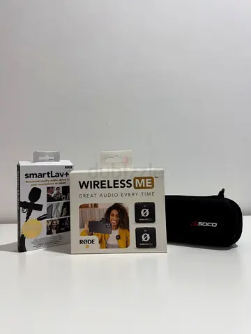 RODE WIRELESS ME MICROPHONE + ACCESSORIES