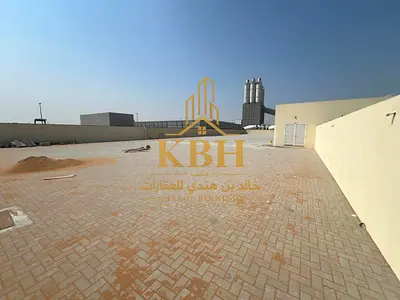 Fenced Interlock Yard for Rent in Al Sajaa Industrial Area, Sharjah | 20,000 Sq. Ft. | 45 kW | Main Road Location