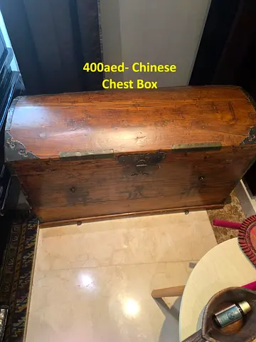 Chinese Wooden Chest / Trunk - Solid Wood