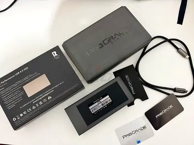 ProGrade Digital PG10 Professional External USB 4.0 Solid State Drive